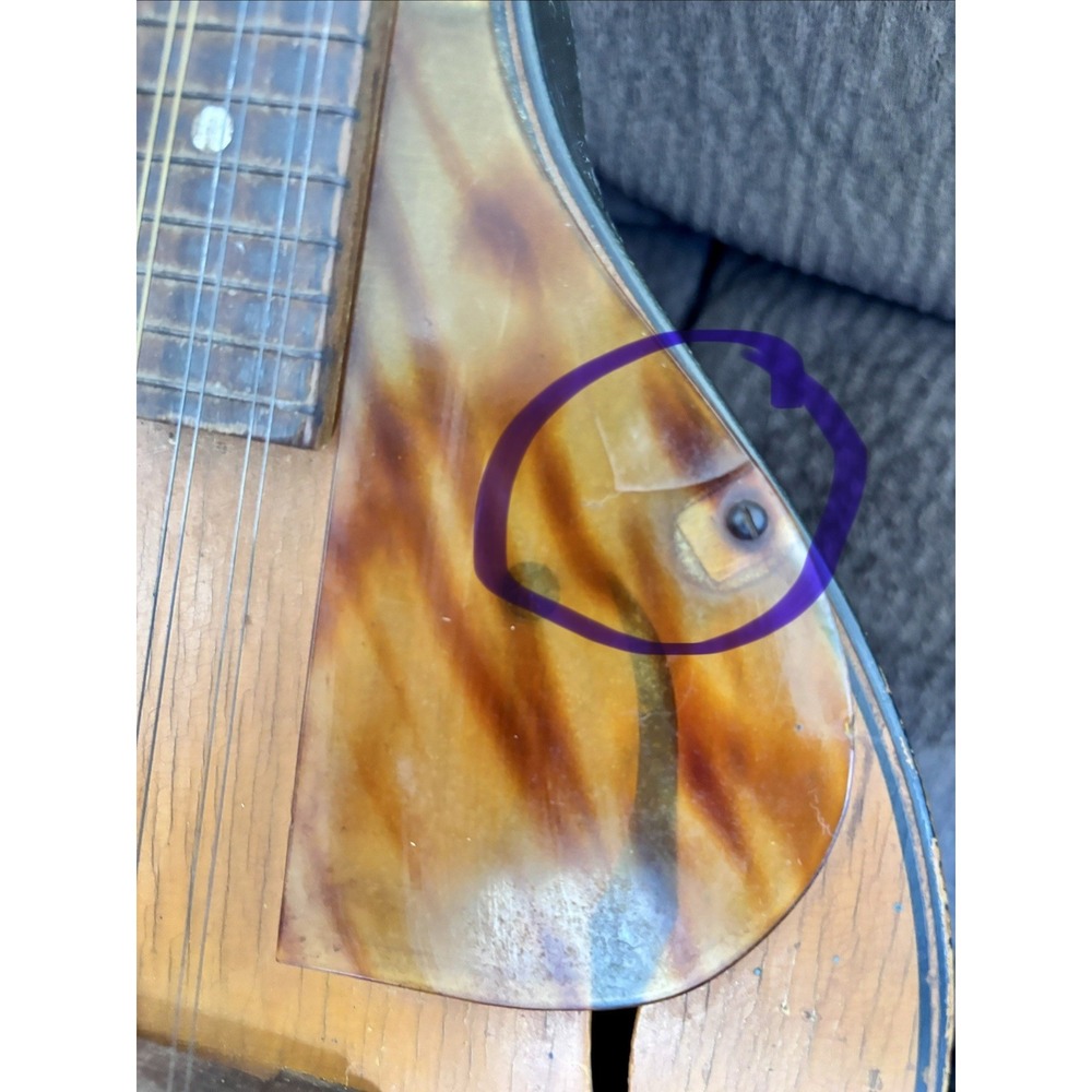 VTG 1940-50s Strad-O-Lin A-Style Mandolin 25" Playable Great Tone (see desc) - Picture 13 of 13